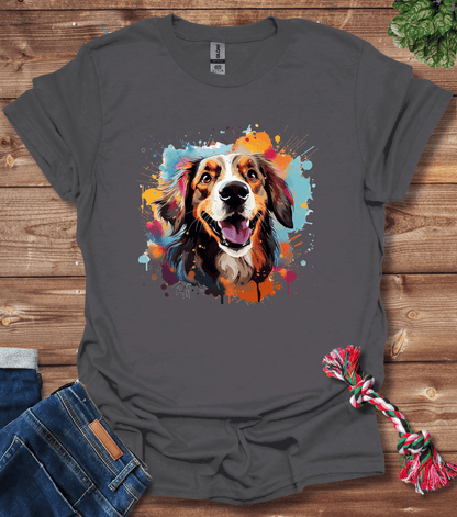 Color Splash Dog -Third T-Shirt