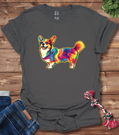 Corgi Tie Dye T-Shirt