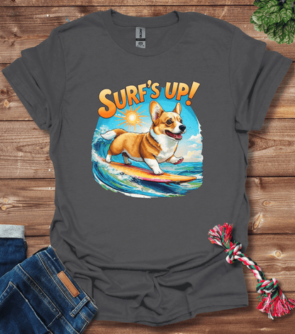 Corgi Surfs Up T-Shirt