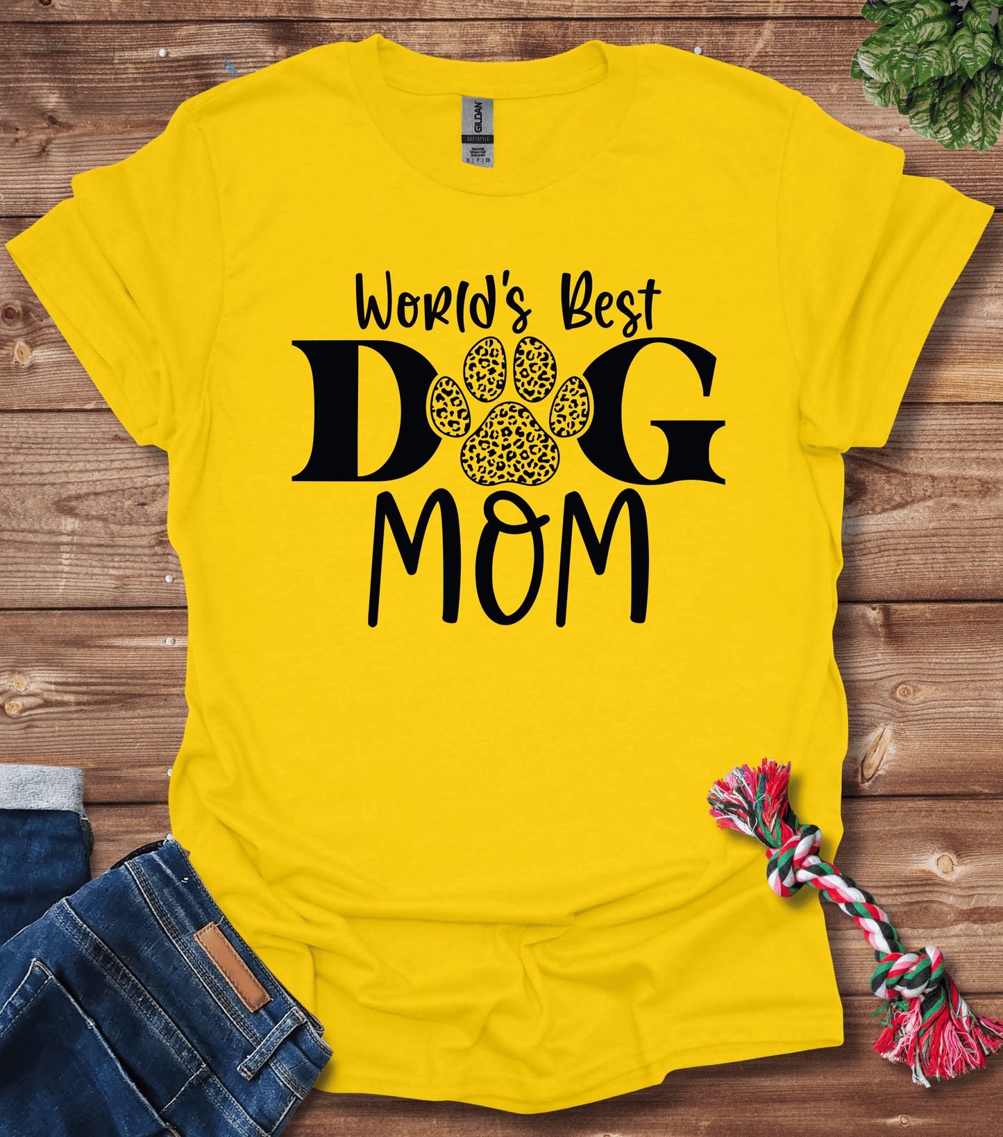Worlds Best Dog Mom T-Shirt