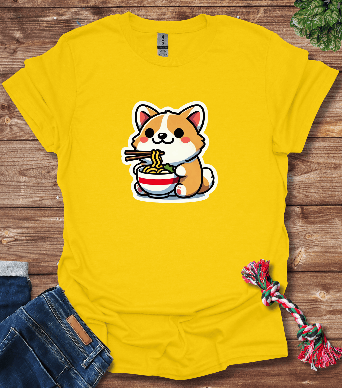 Corgi Ramen T-Shirt