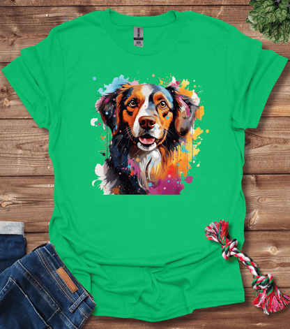 Color Splash Dog - Second T-Shirt