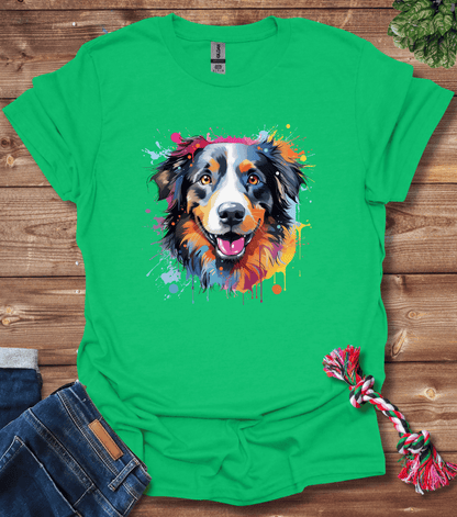 Color Splash Dog - Fourth T-Shirt