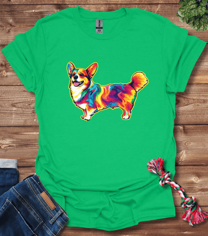 Corgi Tie Dye T-Shirt