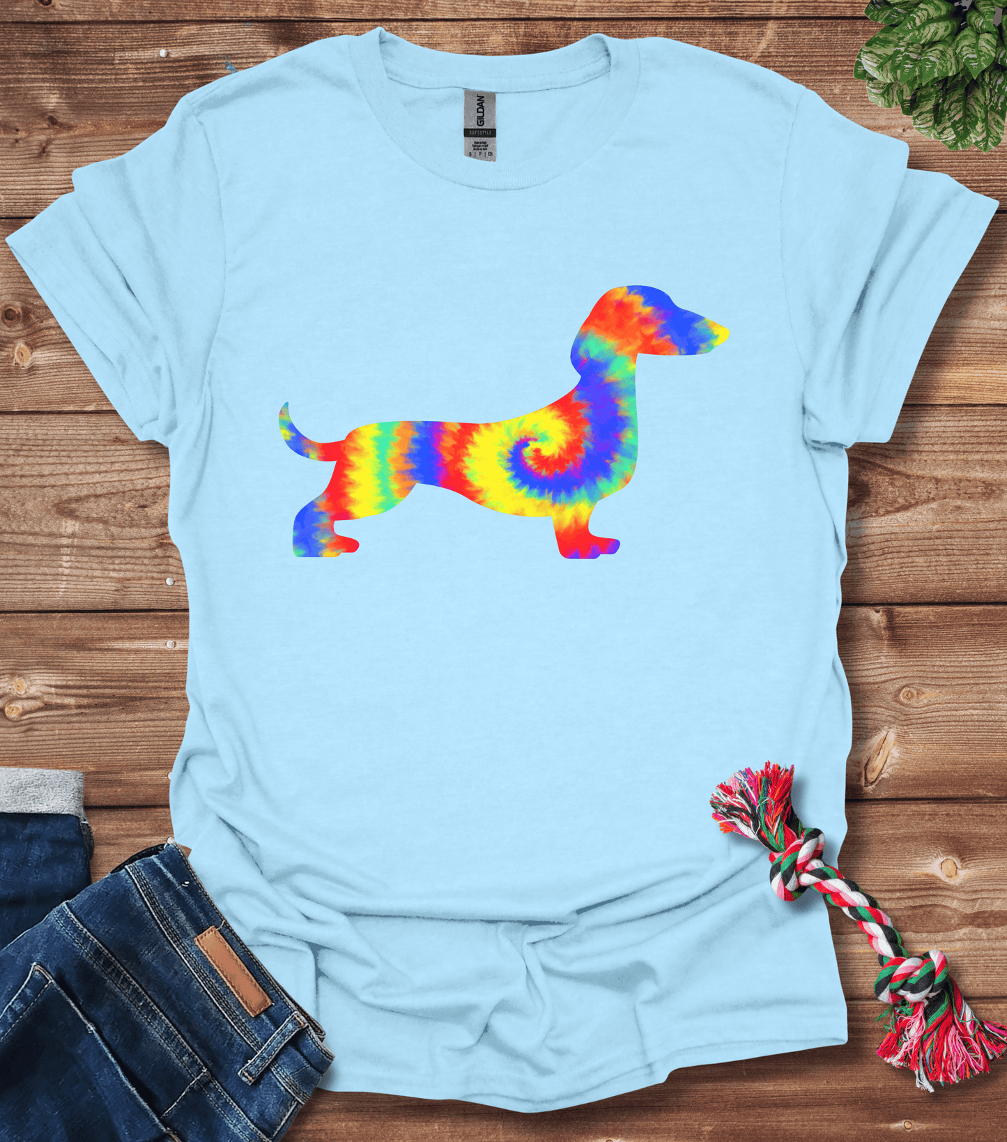 Dachshund Tie Dye T-Shirt