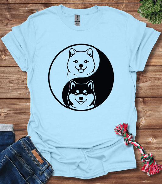 Shiba Inu - Ying Yang T-Shirt
