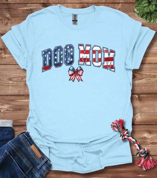 4th July Dog Mom T-Shirt