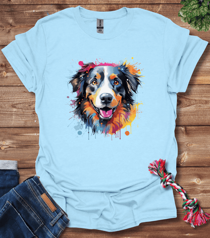 Color Splash Dog - Fourth T-Shirt