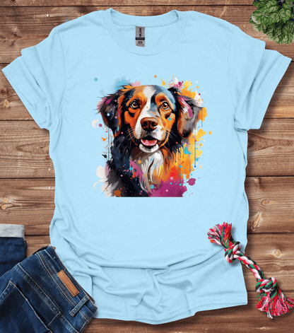 Color Splash Dog - Second T-Shirt