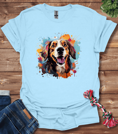 Color Splash Dog -Third T-Shirt