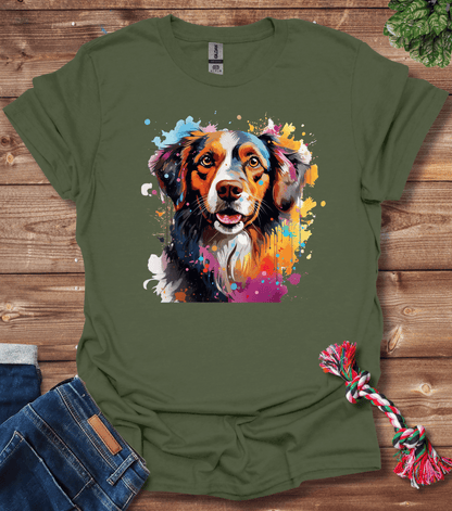 Color Splash Dog - Second T-Shirt