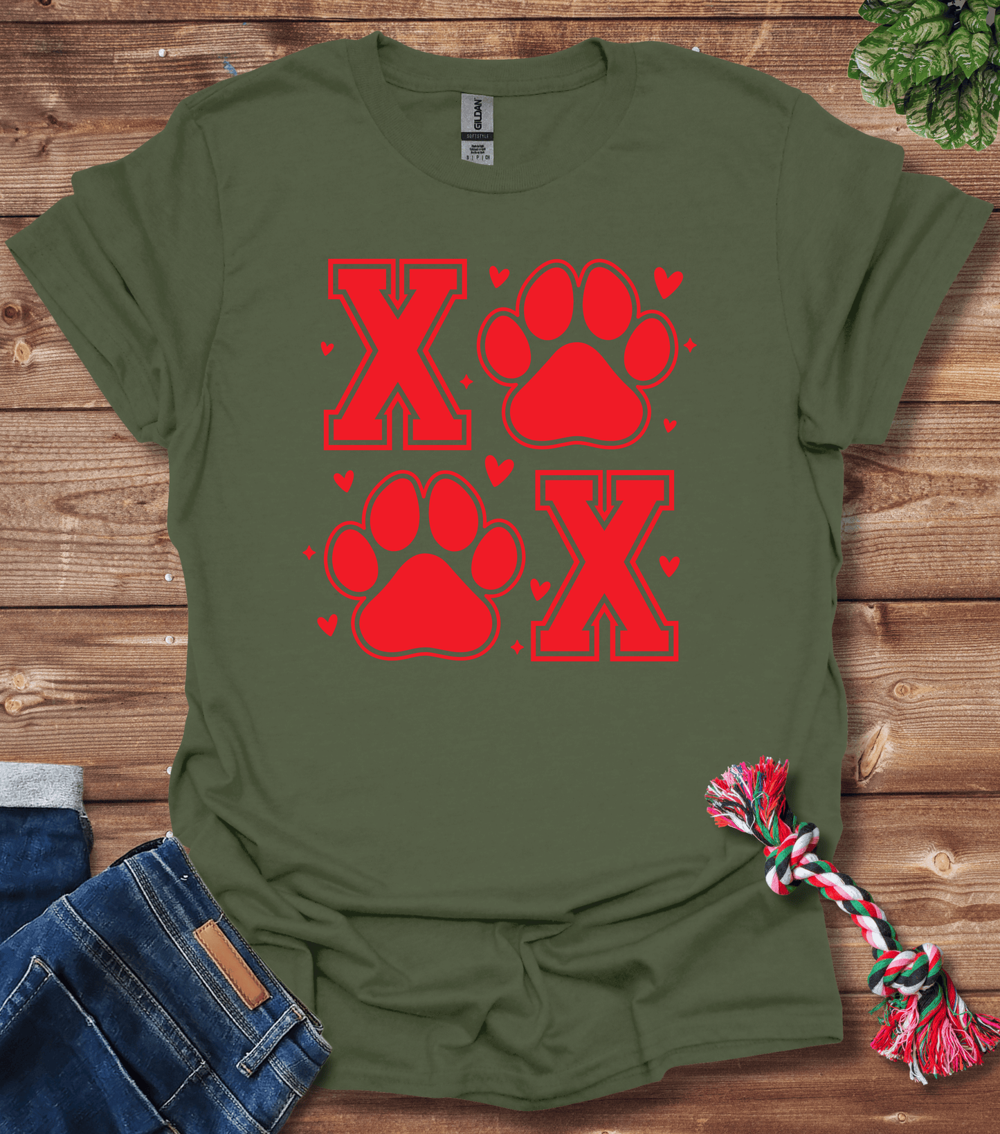 XOXO Paw T-Shirt