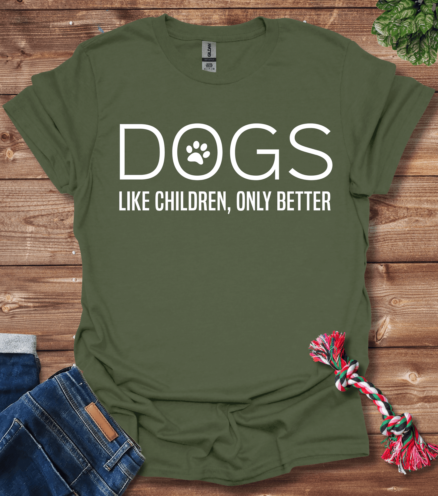 Dogs Like Children Only Better T-Shirt