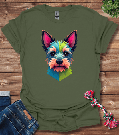Yorkie Geometry T-Shirt