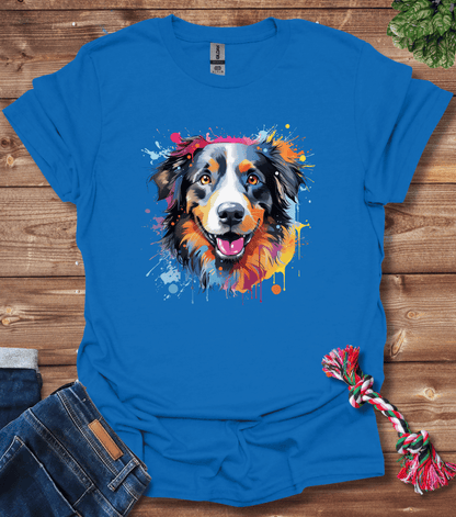 Color Splash Dog - Fourth T-Shirt