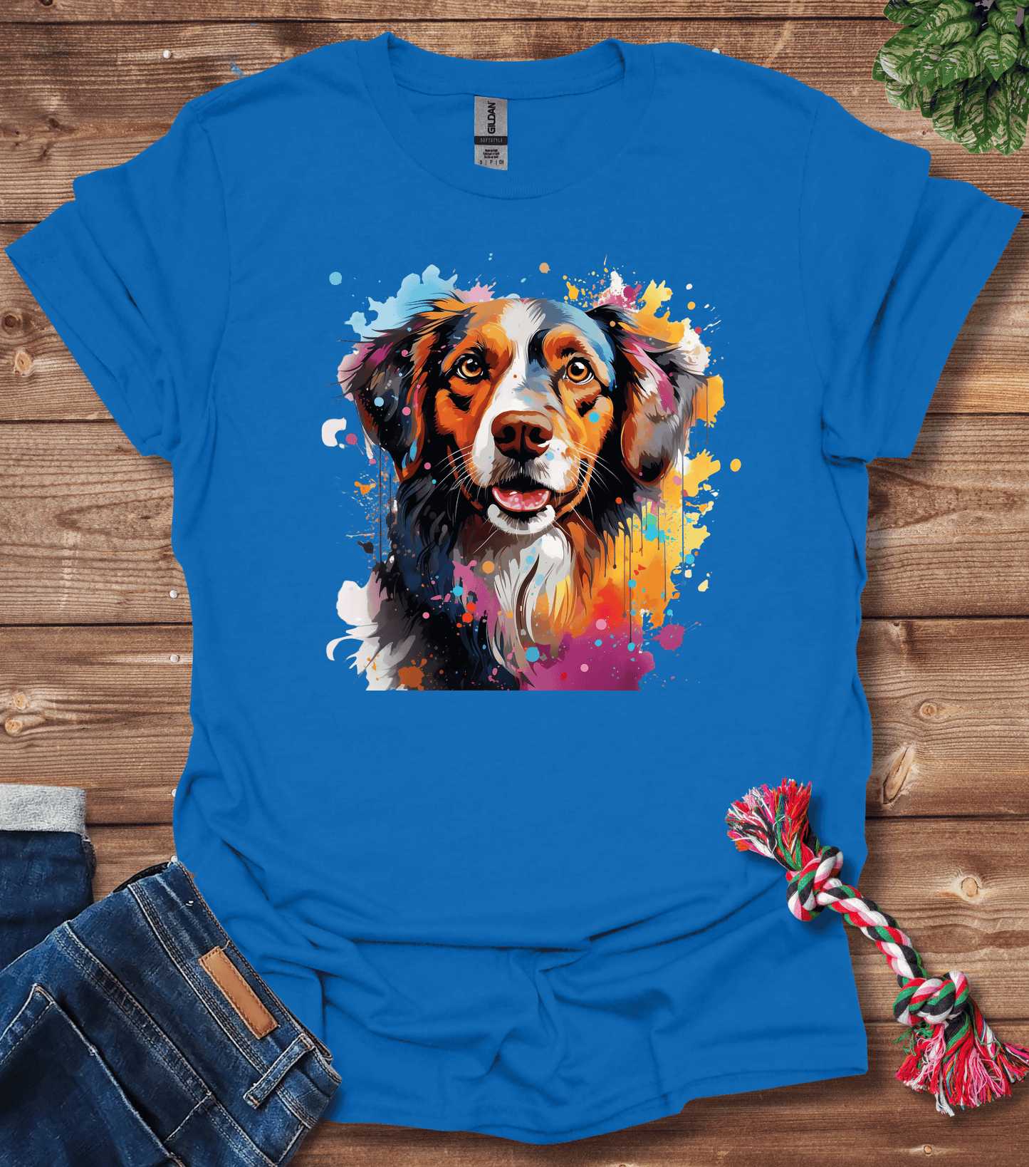 Color Splash Dog - Second T-Shirt