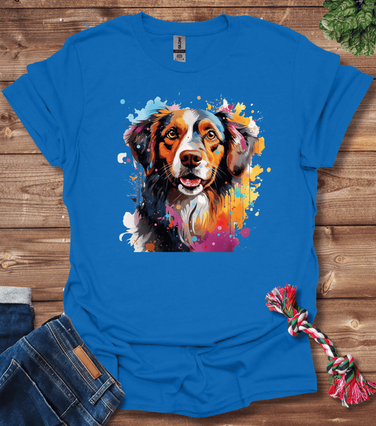 Color Splash Dog - Second T-Shirt