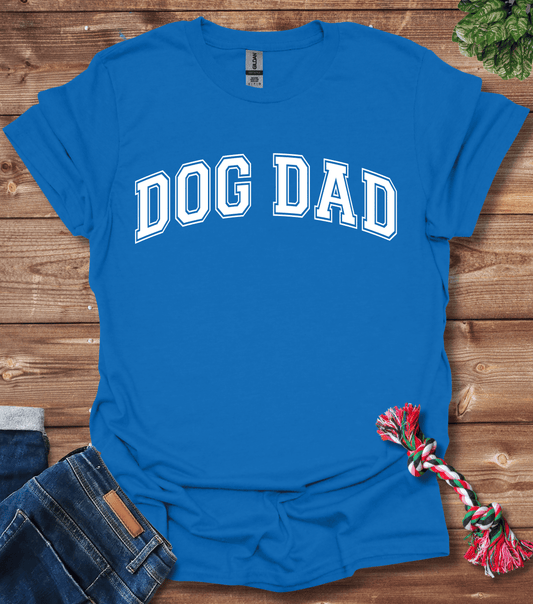Dog Dad Varsity T-Shirt