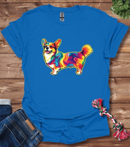 Corgi Tie Dye T-Shirt