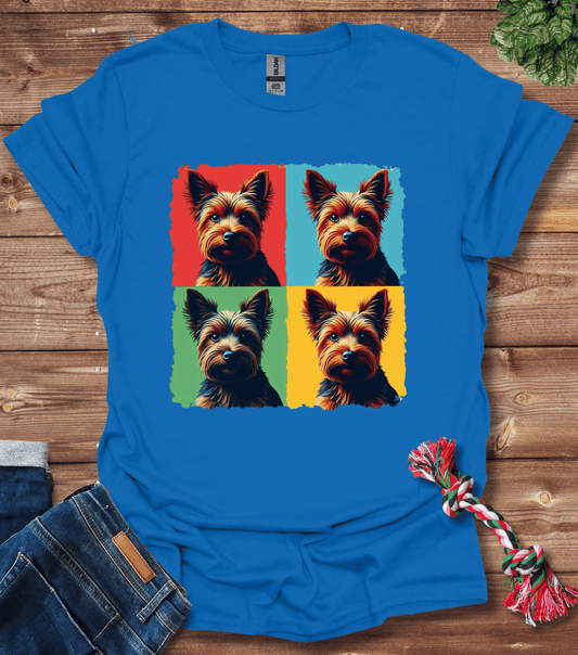Colorful Yorkie T-Shirt