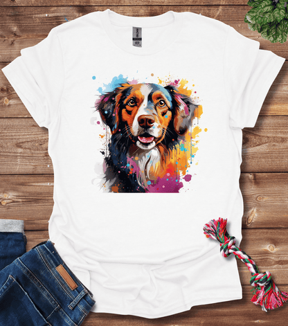 Color Splash Dog - Second T-Shirt