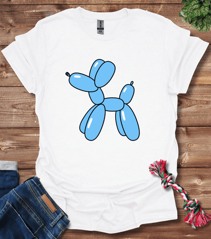 Blue Ballon Dog T-Shirt