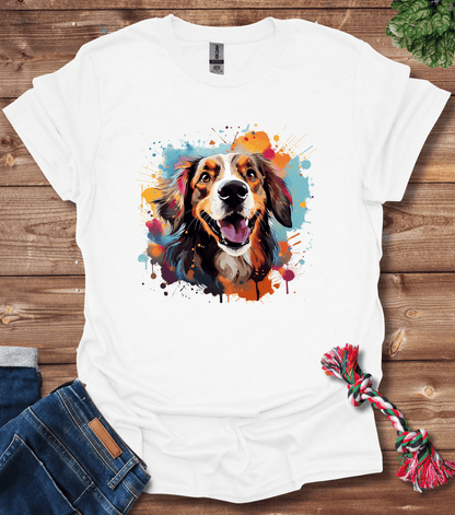 Color Splash Dog -Third T-Shirt