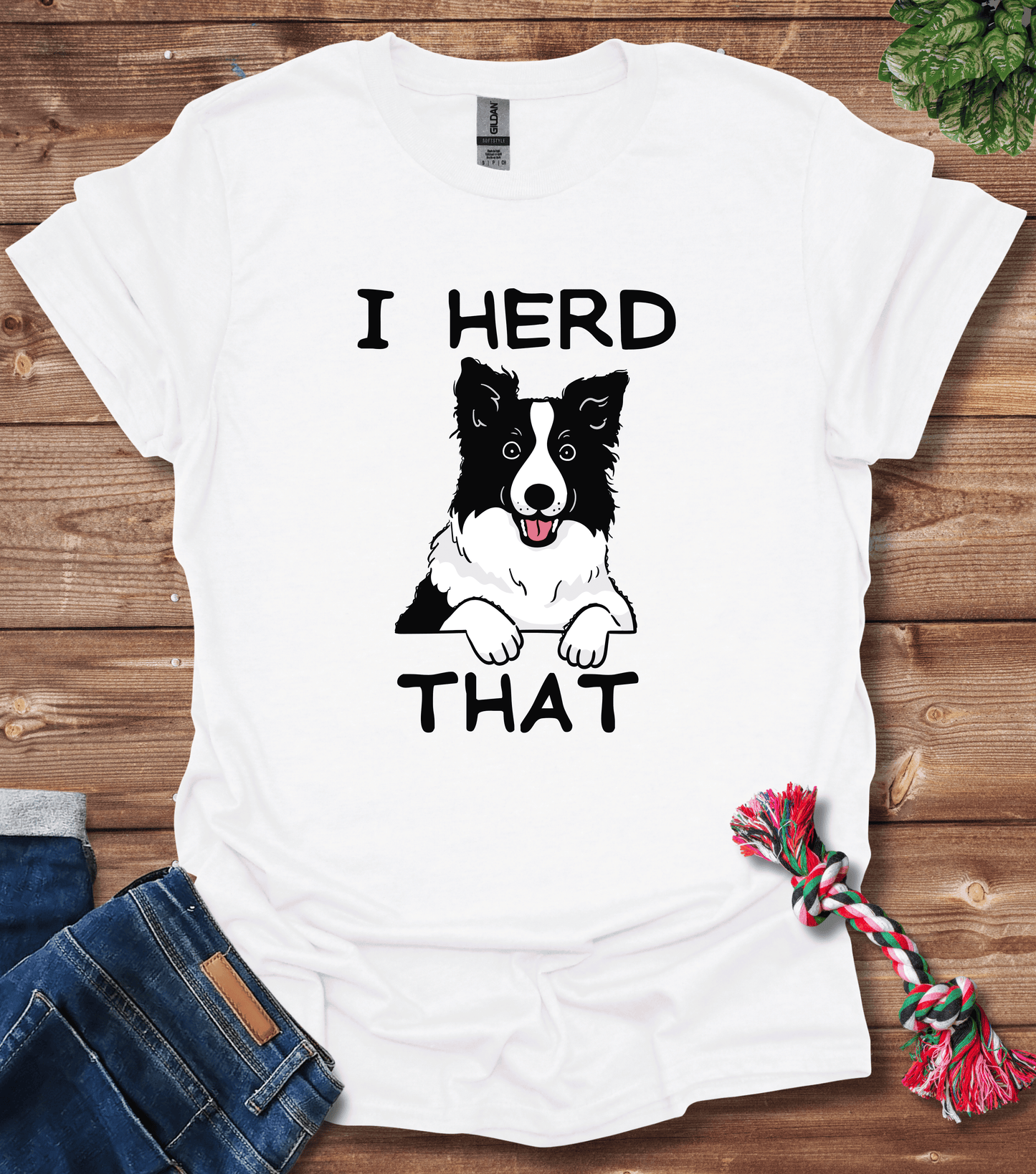 Border Collie - I Herd That T-Shirt